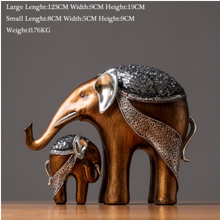 Load image into Gallery viewer, &quot;Arna Lisa&quot; Luxury Natures Finest Collection - Resin Elephants Sculptures
