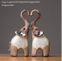 Load image into Gallery viewer, &quot;Arna Lisa&quot; Luxury Natures Finest Collection - Resin Elephants Sculptures
