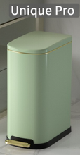 Load image into Gallery viewer, &quot;Arna Royal Vintage Collection&quot;  Luxury Golden Range 10L Trash Rubbish Bin - Home or Business
