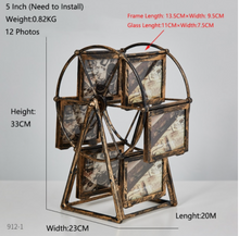 Load image into Gallery viewer, &quot;Arna Lisa&quot; Luxury Victorian Collection - Classical Retro Ferris Wheel Photo Frames
