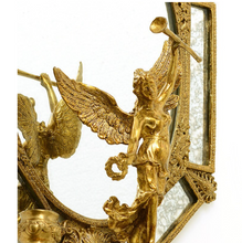 Load image into Gallery viewer, &quot;Arna Lisa&quot; Luxury Vintage Finest Collection - Golden Mirror and Candle Stick Holder
