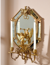 Load image into Gallery viewer, &quot;Arna Lisa&quot; Luxury Vintage Finest Collection - Golden Mirror and Candle Stick Holder
