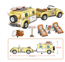 Load image into Gallery viewer, Architecture Series Building Blocks - VW Voltswagon &amp; Camper
