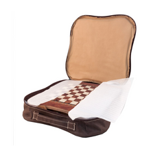 Load image into Gallery viewer, &quot;Arna Lisa&quot; Luxury Vintage Finest Collection - Rosewood Chess Set Large Vintage Mosaic Motifs Handmade
