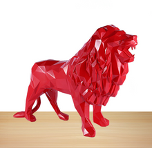 Load image into Gallery viewer, &quot;Arna Lisa&quot; Resin 78*30*56cm Geometric Lion Sculpture Ornament - High Quality
