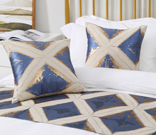Load image into Gallery viewer, &quot;Arna Royal LUXURY Collection&quot; Hotel Quality Bed Runner/Scarf &amp; 2 Cushion Covers
