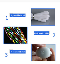 Load image into Gallery viewer, Glow in the Dark Light up Shoe Laces LED - Many Colours/Sizes - NEW ARRIVAL
