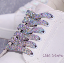 Load image into Gallery viewer, Metallic Glitter Shoe Laces - Many Colours/Sizes - NEW ARRIVAL
