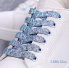 Load image into Gallery viewer, Metallic Glitter Shoe Laces - Many Colours/Sizes - NEW ARRIVAL
