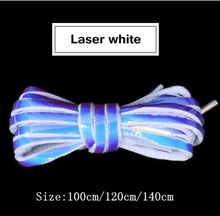 Load image into Gallery viewer, Trendy Fluorescent Reflective Shoe Laces - Many Colours/Sizes - NEW ARRIVAL
