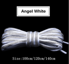 Load image into Gallery viewer, Trendy Fluorescent Reflective Shoe Laces - Many Colours/Sizes - NEW ARRIVAL
