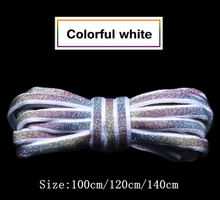 Load image into Gallery viewer, Trendy Fluorescent Reflective Shoe Laces - Many Colours/Sizes - NEW ARRIVAL
