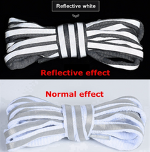 Load image into Gallery viewer, Trendy Fluorescent Reflective Shoe Laces - Many Colours/Sizes - NEW ARRIVAL
