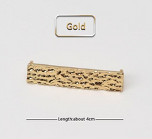 Load image into Gallery viewer, Gold &amp; Silver Metal Buckle Charms for Shoe Laces  - NEW ARRIVAL
