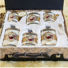 Load image into Gallery viewer, &quot;Arna Lisa&quot; Royal Collection - Luxury Bone China 8 Piece Bathroom Set - Gift Boxed
