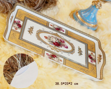 Load image into Gallery viewer, &quot;Arna Lisa&quot; Royal Collection - Luxury Bone China 8 Piece Bathroom Set - Gift Boxed
