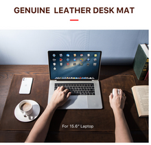 Load image into Gallery viewer, &quot;Legend Collection&quot; - New Men&#39;s Genuine Leather Business Desk/Computer Mat Cowhide FREE ENGRAVING PERSONALISE
