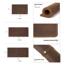 Load image into Gallery viewer, &quot;Legend Collection&quot; - New Men&#39;s Genuine Leather Business Desk/Computer Mat Cowhide FREE ENGRAVING PERSONALISE
