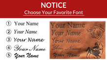 Load image into Gallery viewer, &quot;Legend Collection&quot; - New Men&#39;s Genuine Leather Business Desk/Computer Mat Cowhide FREE ENGRAVING PERSONALISE
