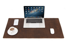 Load image into Gallery viewer, &quot;Legend Collection&quot; - New Men&#39;s Genuine Leather Business Desk/Computer Mat Cowhide FREE ENGRAVING PERSONALISE

