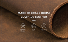 Load image into Gallery viewer, &quot;Legend Collection&quot; - New Men&#39;s Genuine Leather Business Desk/Computer Mat Cowhide FREE ENGRAVING PERSONALISE
