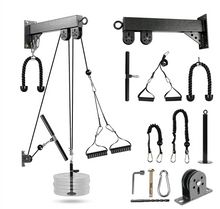 Load image into Gallery viewer, Pulley Cable Machine Attachment System - Lifting Arm Biceps Triceps Blaster Hand Strength
