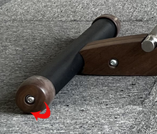 Load image into Gallery viewer, Limited Edition - Solid Wood Walnut Dumbbell Bench - (Slim &amp; Sleek) 5-Gear Adjustable Multi-Function Bench Trainer
