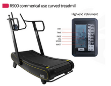 Load image into Gallery viewer, Top Line Commercial High Performance Manual Air Runner Treadmill

