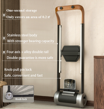 Load image into Gallery viewer, High Performance Top Line - Portable Rowing Machine Wood - Sleek and Stylish

