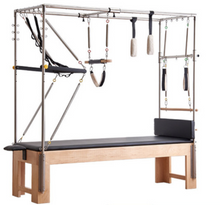 Load image into Gallery viewer, High Performance Slim and Sleek - Pilates Cadillac Loft Bed Set - Maple
