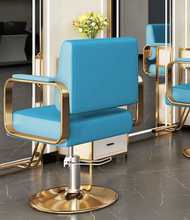 Load image into Gallery viewer, Professional Hairdressing Salon Barber Chair - Many Colours
