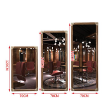 Load image into Gallery viewer, Commercial Professional Hairdressing Salon Barber Wall Mirror Antique Retro 160cm
