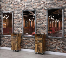 Load image into Gallery viewer, Commercial Professional Hairdressing Salon Barber Wall Mirror Antique Retro 160cm
