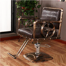 Load image into Gallery viewer, Commercial Professional Hairdressing Salon Barber Chair Iron Antique Retro - Many Colours &amp; Styles
