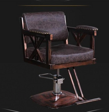 Load image into Gallery viewer, Commercial Professional Hairdressing Salon Barber Chair Iron Antique Retro - Many Colours &amp; Styles
