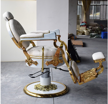 Load image into Gallery viewer, Commercial Professional Hairdressing Salon Barber Chair - Antique Retro
