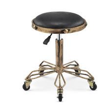 Load image into Gallery viewer, Commercial Professional Hairdressing Salon Barber Stool Iron Antique Retro - Many Colours &amp; Styles
