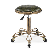Load image into Gallery viewer, Commercial Professional Hairdressing Salon Barber Stool Iron Antique Retro - Many Colours &amp; Styles
