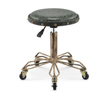 Load image into Gallery viewer, Commercial Professional Hairdressing Salon Barber Stool Iron Antique Retro - Many Colours &amp; Styles
