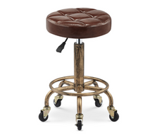 Load image into Gallery viewer, Commercial Professional Hairdressing Salon Barber Stool Iron Antique Retro - Many Colours &amp; Styles

