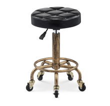 Load image into Gallery viewer, Commercial Professional Hairdressing Salon Barber Stool Iron Antique Retro - Many Colours &amp; Styles
