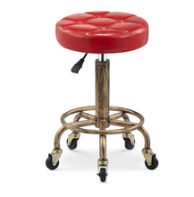Load image into Gallery viewer, Commercial Professional Hairdressing Salon Barber Stool Iron Antique Retro - Many Colours &amp; Styles

