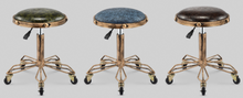 Load image into Gallery viewer, Commercial Professional Hairdressing Salon Barber Stool Iron Antique Retro - Many Colours &amp; Styles
