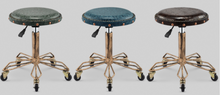 Load image into Gallery viewer, Commercial Professional Hairdressing Salon Barber Stool Iron Antique Retro - Many Colours &amp; Styles
