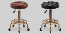 Load image into Gallery viewer, Commercial Professional Hairdressing Salon Barber Stool Iron Antique Retro - Many Colours &amp; Styles
