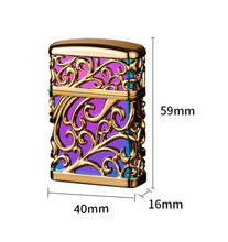 Load image into Gallery viewer, &quot;Arna Lisa&quot; Royal Collection - Top End Lighter Refillable Metal
