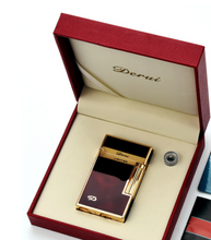 Load image into Gallery viewer, &quot;Arna Lisa&quot; Royal Collection - Top End Lighter Refillable Metal + Gift Box
