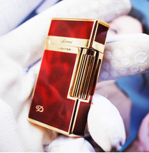 Load image into Gallery viewer, &quot;Arna Lisa&quot; Royal Collection - Top End Business Lighter Refillable Metal + Gift Box
