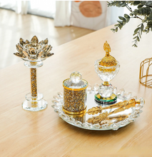 Load image into Gallery viewer, &quot;Arna Lisa&quot; Royal Collection - Top End Crystal Diamond Incense Burner Set
