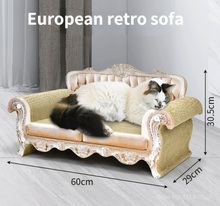 Load image into Gallery viewer, Luxury Pet Sofa/Couch Scratch Board - Dog or Cat Bed
